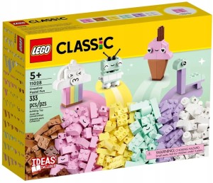 LEGO Classic Kreatywna zabawa pastelowymi 11028
