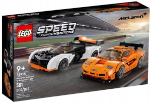 LEGO Speed Champions McLaren Solus GT i F1LM 76918
