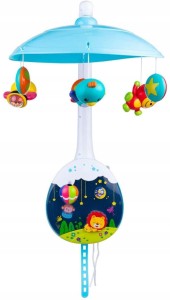 KARUZELA Z PROJEKTOREM DUMEL MUZYKA ŚWIATŁO SENSOR