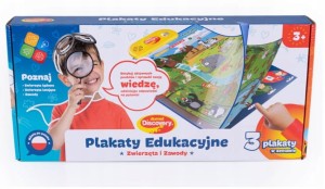 Dumel Edukacyjne plakaty - zwierzęta i zawody + Gratis Zeszyt