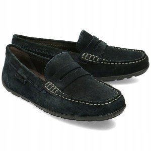 GEOX PÓŁBUT MOKASYN J826CA 00022 C4002 ROZ.35 NAVY