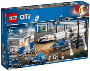 LEGO City 60229 Transport i montaż rakiety