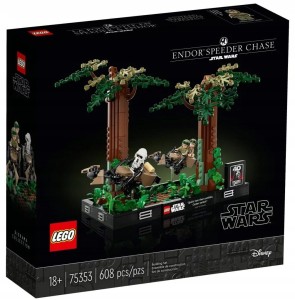 LEGO STAR WARS 75353 Diorama: Pościg na ścigaczu