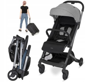ESPIRO ART WÓZEK SPACEROWY LEKKI DO 22KG + OSŁONKA