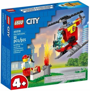 LEGO City 60318 Helikopter strażacki