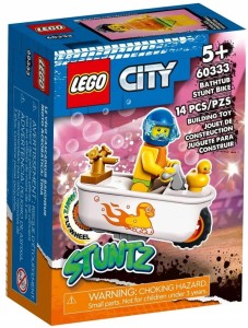 LEGO City 60333 Kaskaderski motocykl-wanna