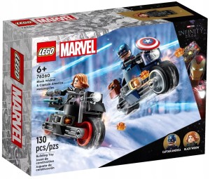 LEGO Super Heroes Motocykle Czarnej Wdowy 76260