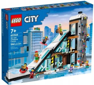 LEGO City 60366 Teren narciarski i wspinaczkowy