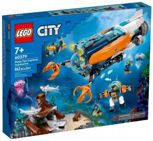 LEGO City 60379 Okręt podwodny zwiadu głębinowego