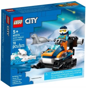 LEGO City 60376 Arktyczny skuter śnieżny