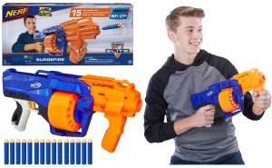 Pistolet NERF N-Strike Elite E0011 WYRZUTNIA SURGEFIRE
