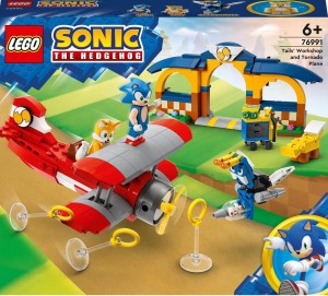 LEGO Sonic Tails i samolot Tornado 76991