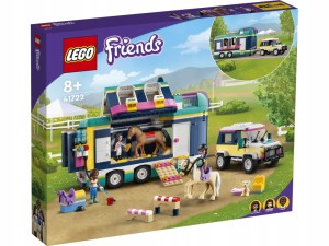 LEGO Friends 41722 Przyczepa na wystawę koni