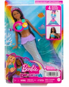LALKA BARBIE SYRENKA MIGOCZĄCE ŚWIATEŁKA Brooklyn