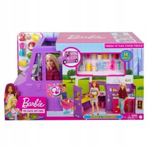 Barbie Samochód Foodtruck dla lalki GMW07