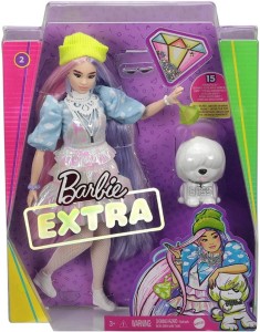 MATTEL Barbie Extra Moda lalka+akcesoria GVR05