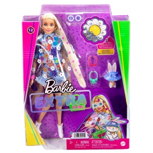 LALKA BARBIE EXTRA lalka + króliczek + akcesoria