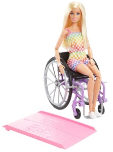 MATTEL Barbie lalka na wózku inwalidzkim HJT13