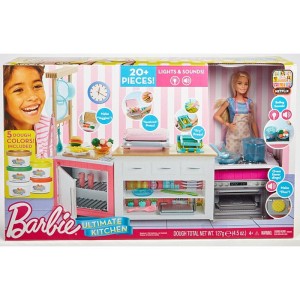 BARBIE KUCHNIA ZESTAW KUCHENNY DLA LALEK GWY53