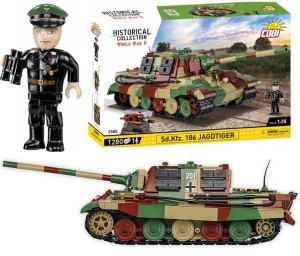 COBI HC WWII /2580/ SD.KFZ. 186 JAGDTIGER 1280 KL.