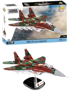 KLOCKI COBI 5851 SAMOLOT MIG-29 EAST GERMANY 545EL