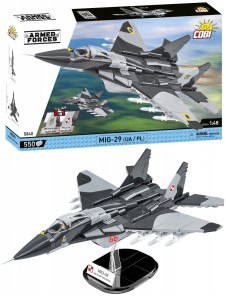 KLOCKI COBI 5840 SAMOLOT MYŚLIWIEC MIG-29 (UA/PL)