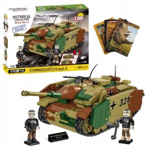 KLOCKI COBI 2285 CZOŁG STURMGESCHUTZ III AUSF.G + Gratis Zeszyt