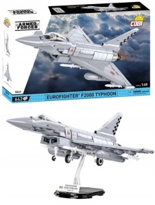 KLOCKI COBI 5849 SAMOLOT EUROFIGHTER F2000 TYPHOON