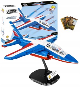 COBI ARMED FORCES 5841 ALPHA JET PATROUILLE DE FRA + Gratis Zeszyt