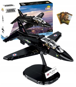 COBI 5845 BRYTYJSKI LEKKI MYŚLIWIEC BAE HAWK T1 + Gratis zeszyt