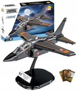 COBI 5842 LEKKI SAMOLOT SZTURMOWY ALPHA JET KLOCKI + Gratis Zeszyt
