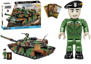 Klocki Cobi 2623 Czołg M1A2 SEPv3 Abrams Brygada + gratis zeszyt