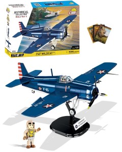 KLOCKI COBI 5731 F4F WILDCAT Northrop Grumman + Gratis Zeszyt