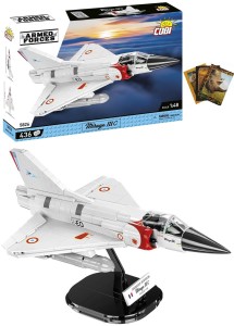 KLOCKI COBI 5826 MIRAGE IIIC VER.2 ARMED FORCES + GRATIS ZESZYT