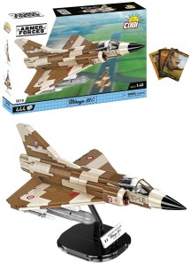 KLOCKI COBI 5818 MIRAGE IIIC ARMED FORCES + GRATIS ZESZYT