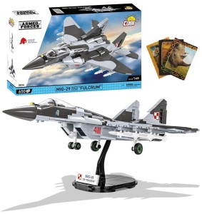KLOCKI COBI 5834 MIG-29 NATO CODE FULCRUM 600 + GRATIS ZESZYT