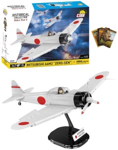 Klocki Cobi 5729 Mitsubishi A6M2 Zero-Sen + Gratis Zeszyt