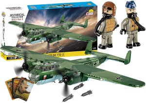 KLOCKI COBI 5754 SAMOLOT BOMOBOWIEC DORNIER DO 17Z-2 2 FIGURKI PILOTÓW WW2 + Gratis Zeszyt