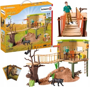 Schleich Wild Life 42507 Stacja na Safari + GRATIS ZESZYT