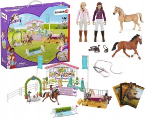 Schleich 42440 Horse Club Turniej jeździecki konie + Gratis Zeszyt