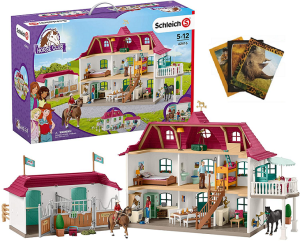 SCHLEICH 42416 DUŻE CENTRUM JEŹDZIECKIE HORSE CLUB + GRATIS ZESZYT