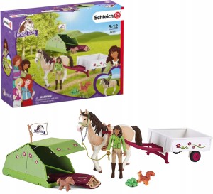 Schleich Sarah i wycieczka kempingowa 42533