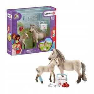 SCHLEICH Kucyk Rasy Isladzkiej klacz źrebię 42430