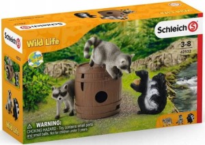 SCHLEICH 42532 ORZECHOWE PSOTY SZOP SKUNKS