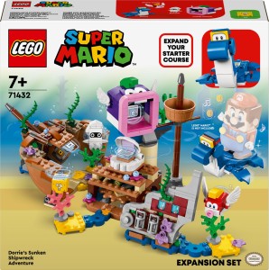 LEGO Super Mario 71432 Przygoda Dorriego we wraku - zestaw rozszerzający