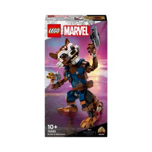 LEGO Marvel 76282 Figurka Rocketa i Małego Groota
