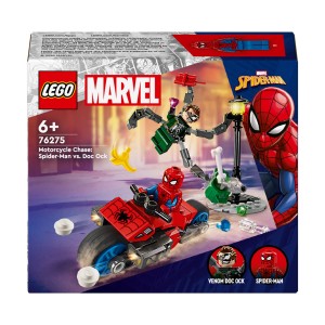 LEGO Marvel 76275 Pościg na motocyklu: Spider-Man vs. Doc Ock