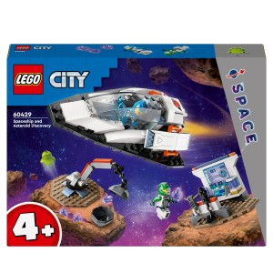LEGO City 60429 Statek kosmiczny i odkrywanie asteroidy