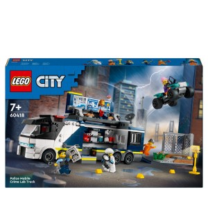LEGO City 60418 Policyjna ciężarówka z laboratorium kryminalnym
