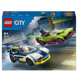 LEGO City 60415 Pościg radiowozu za muscle carem